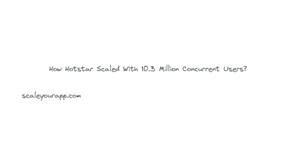 Hotstar concurrent traffic