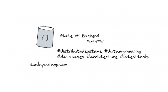 State of backend newsletter